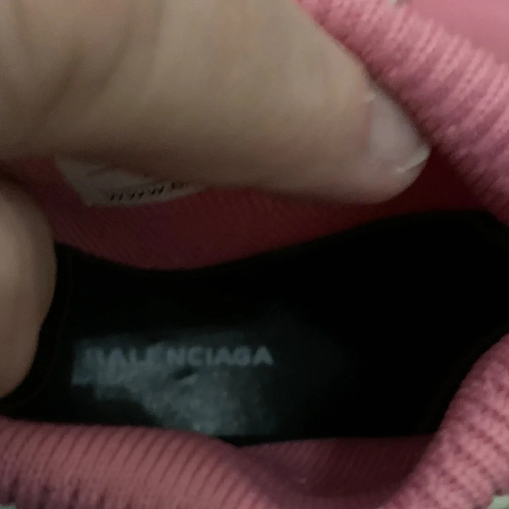 Balenciaga Pink Sock-Style Speed Trainer Sneakers - Picture 14 of 14
